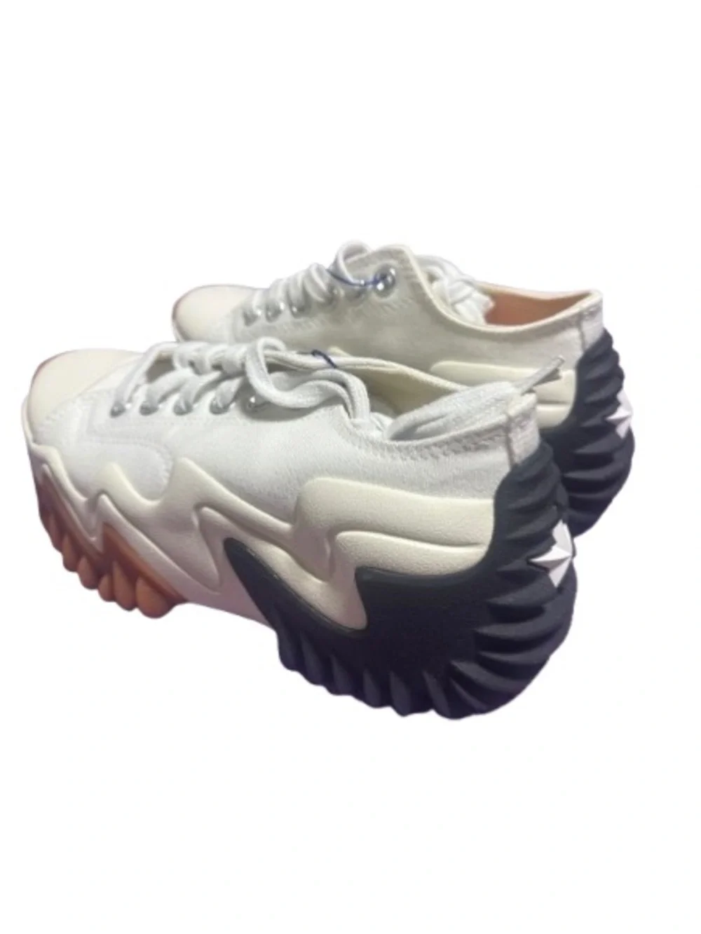 Converse  Run Star Motion Ox Unisex Low Sneakers In White Men size 3 Women 4.5 - Picture 2 of 3